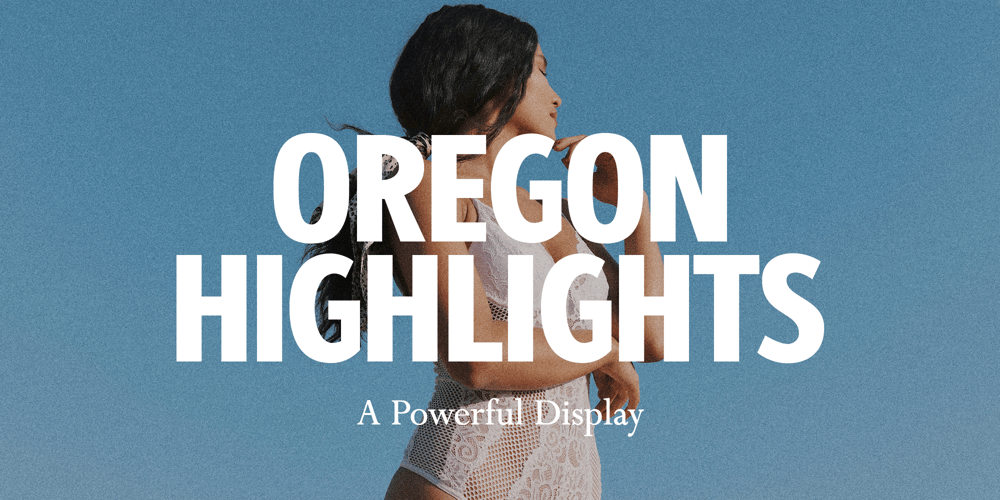 Oregon Highlights font