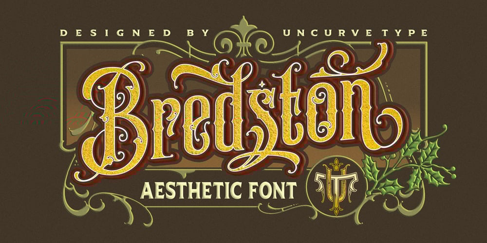 Bredston font