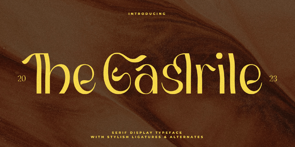 Gaslrile font