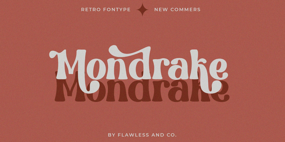 Mondrake font