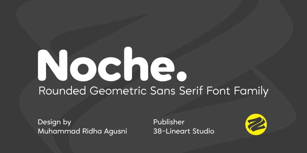 Noche font