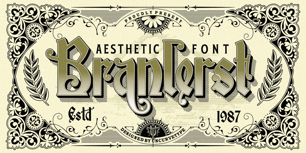 Branlerst font