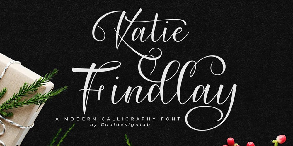 Katie Findlay Script font