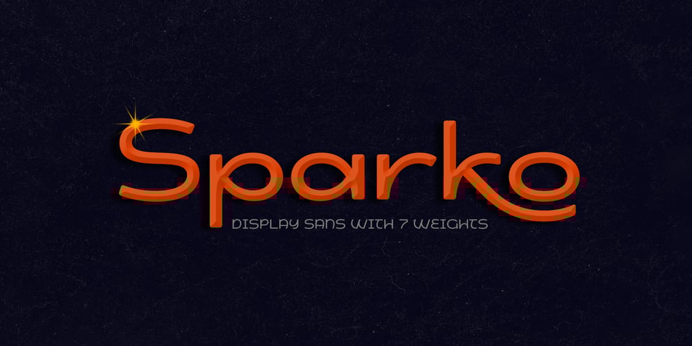 Sparko font