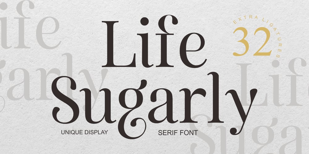 Life Sugarly font