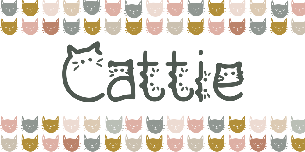 Cattie font