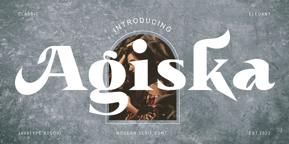 Agiska font