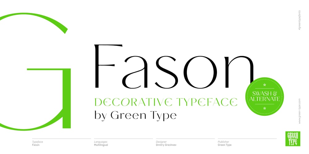 Fason font