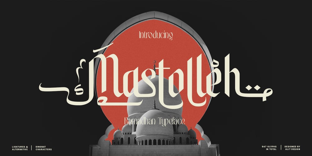 Mastolleh font