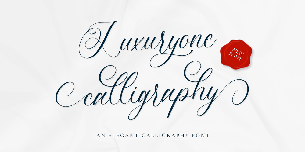 Luxuryone Calligraphy font
