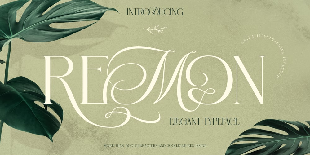 Remon font
