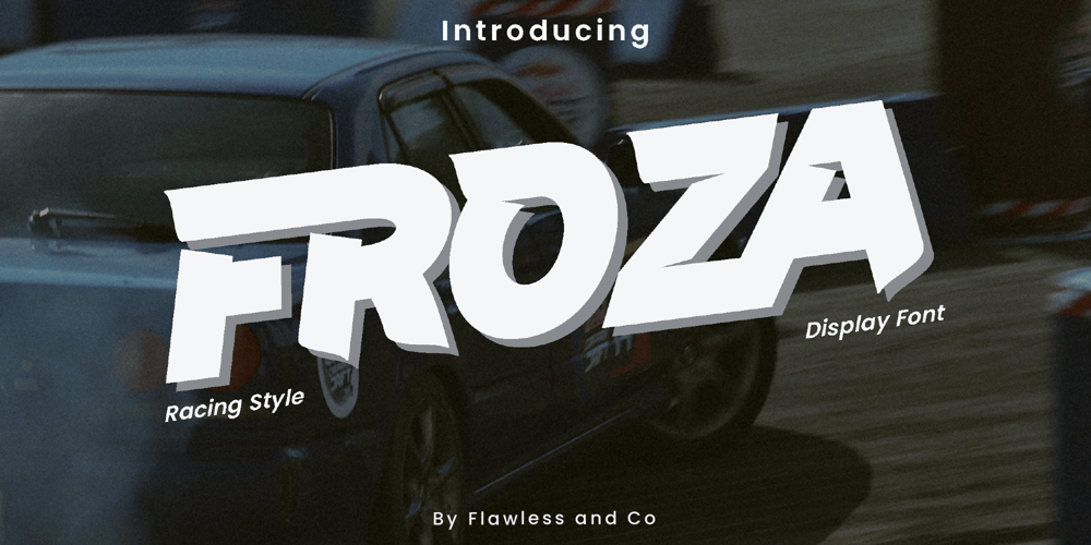 Froza font