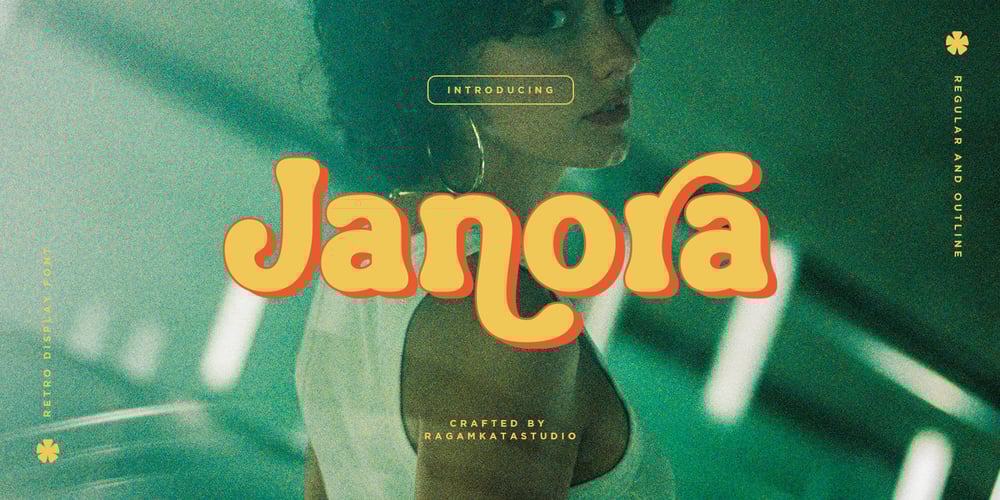 Janora Outline font