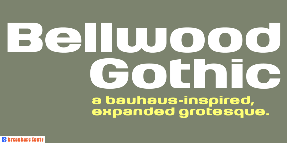 Bellwood Gothic font