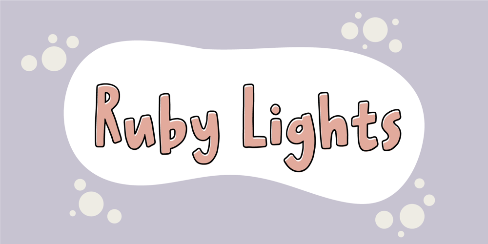 Ruby Lights font