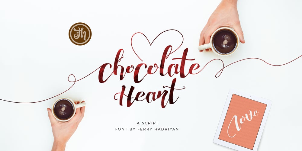 Chocolate Heart font