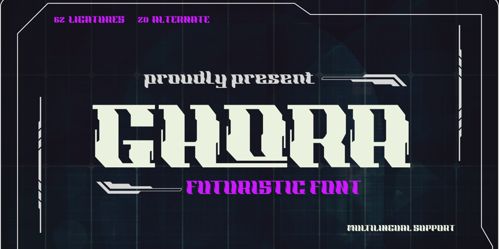 Ghora font