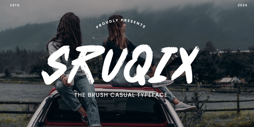 Sruqix font