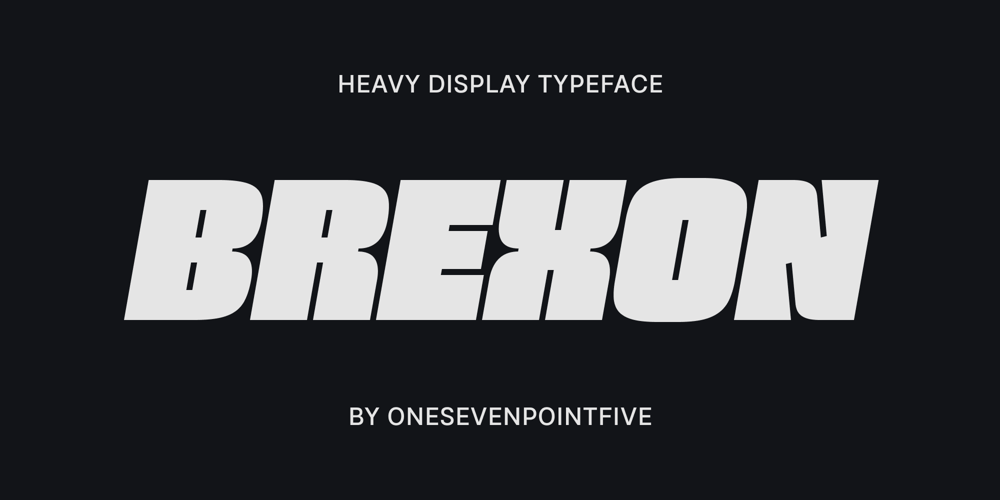 Brexon font