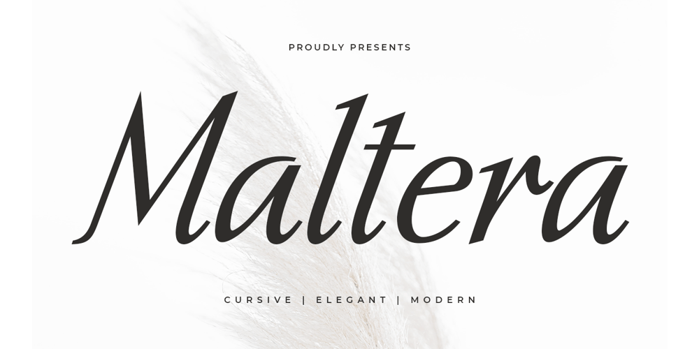 Maltera font
