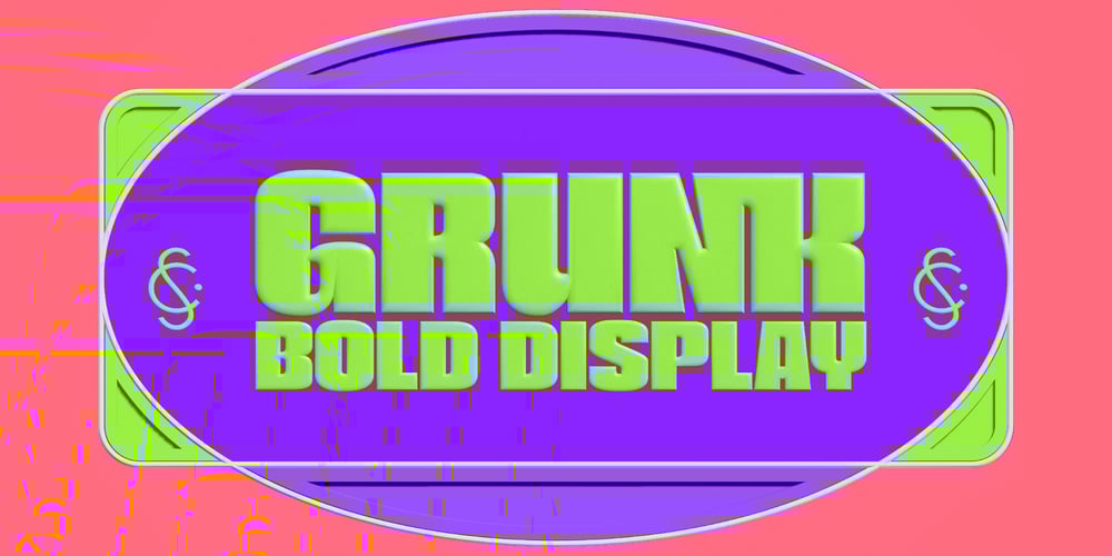 Grunk font
