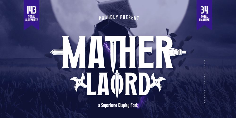 Mather Laord font