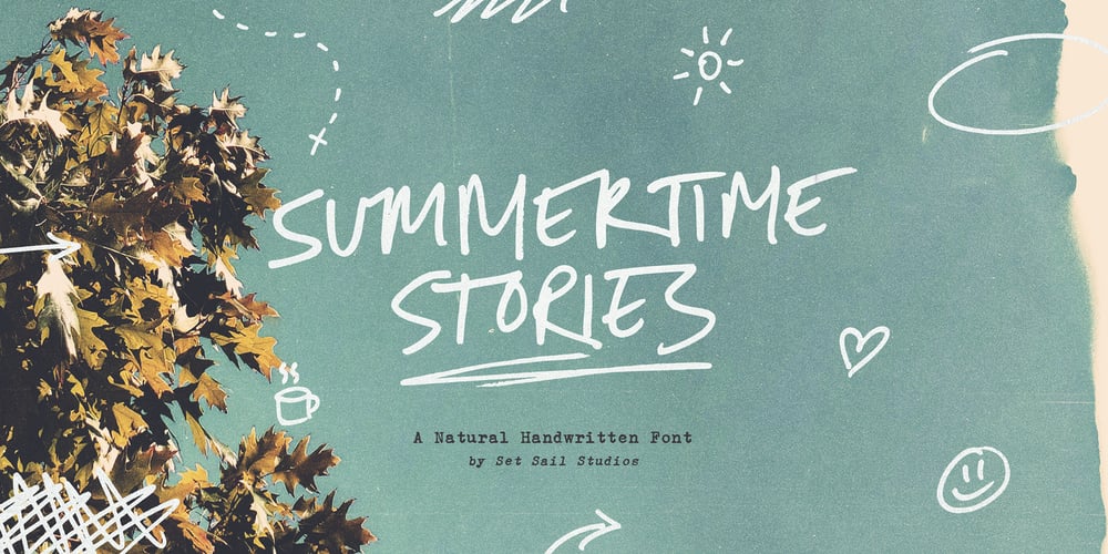 Summertime Stories font