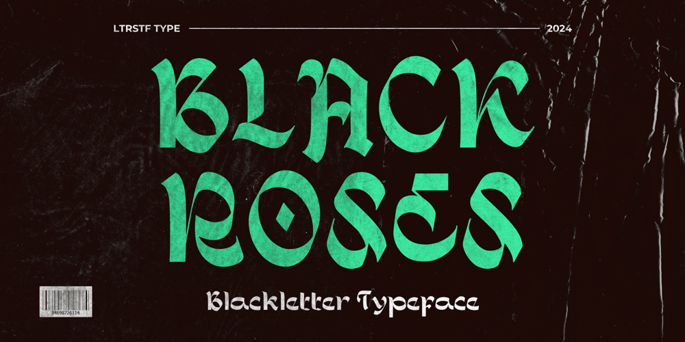 Blackroses font