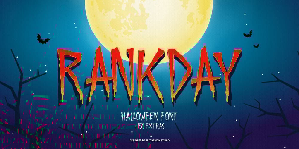 Rankday font