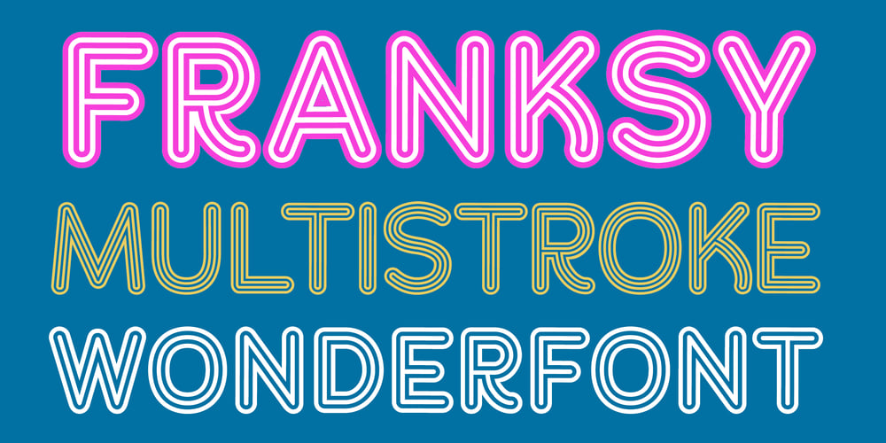 Franksy font
