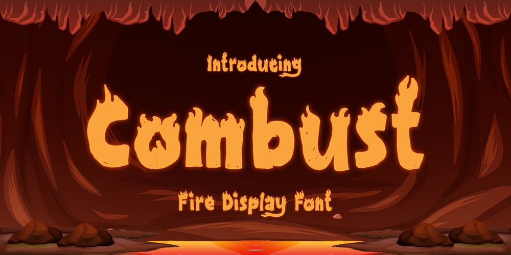 Combust font