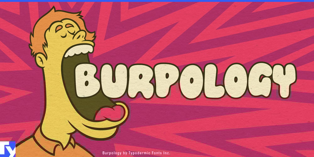 Burpology font