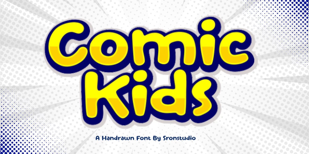 Comic Kids font