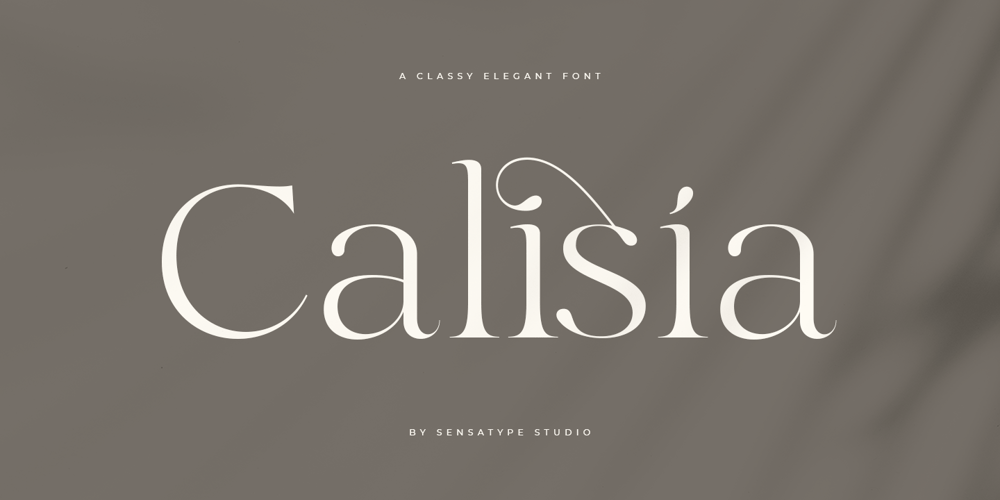Calisia font