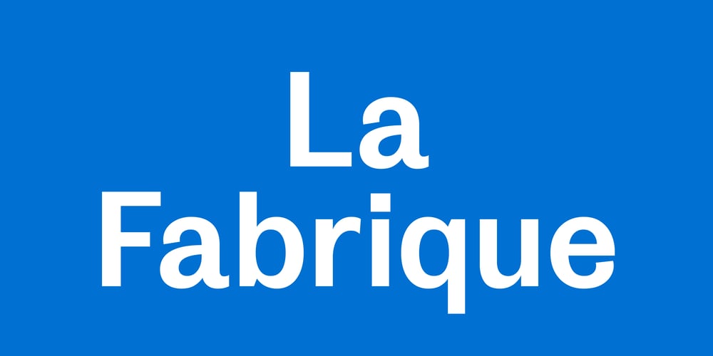 La Fabrique font