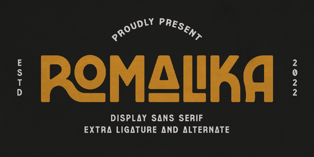 Romalika font