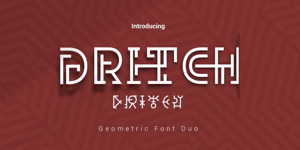 Dritch font