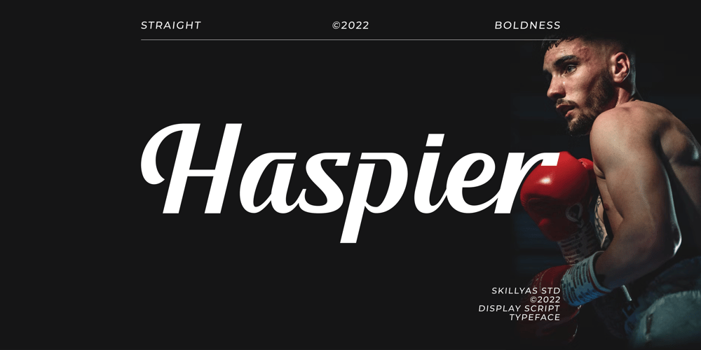 Haspier font