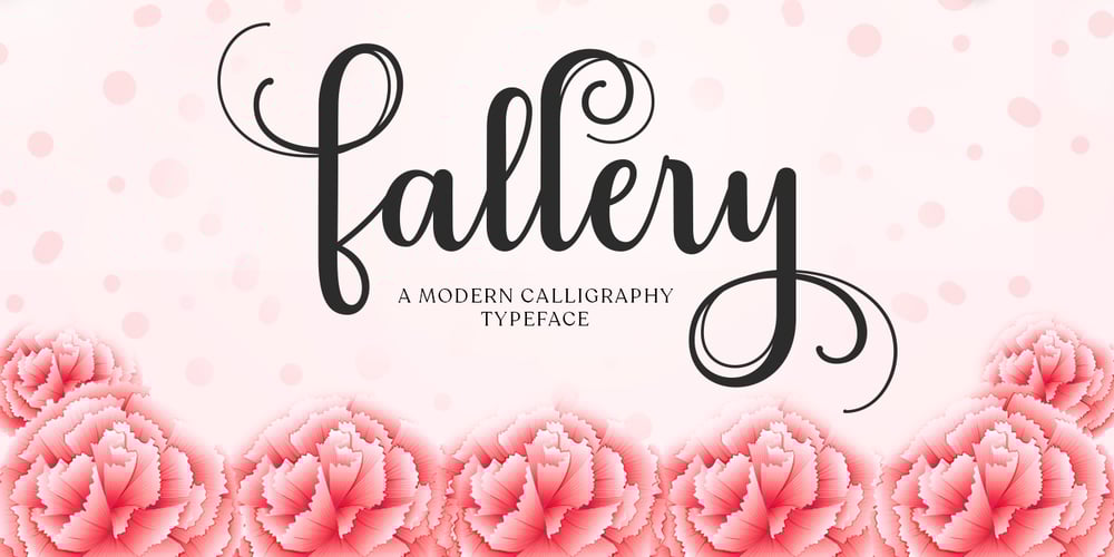 Fallery Script font