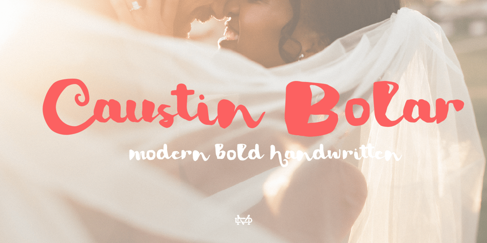 Caustin Bolar font