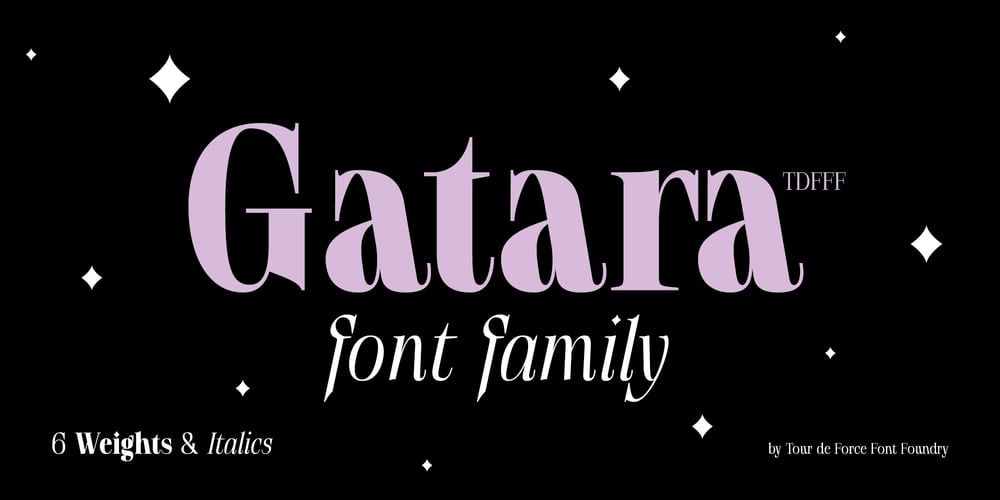 Gatara font