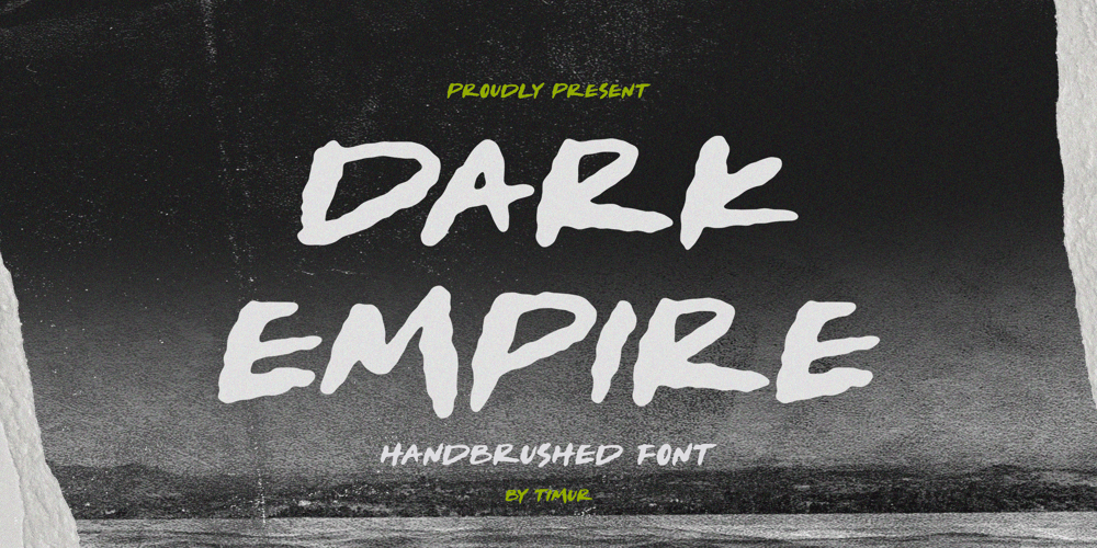 Dark Empire font