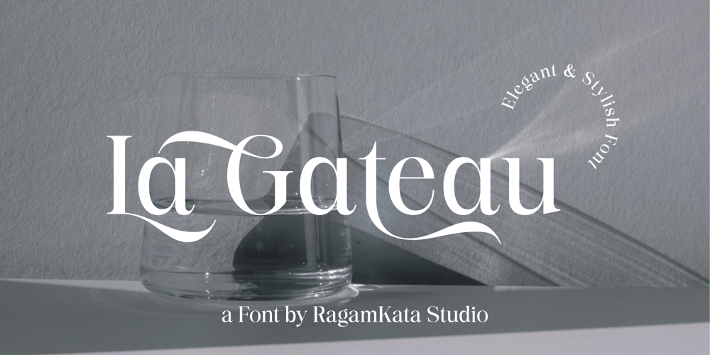 La Gateau font