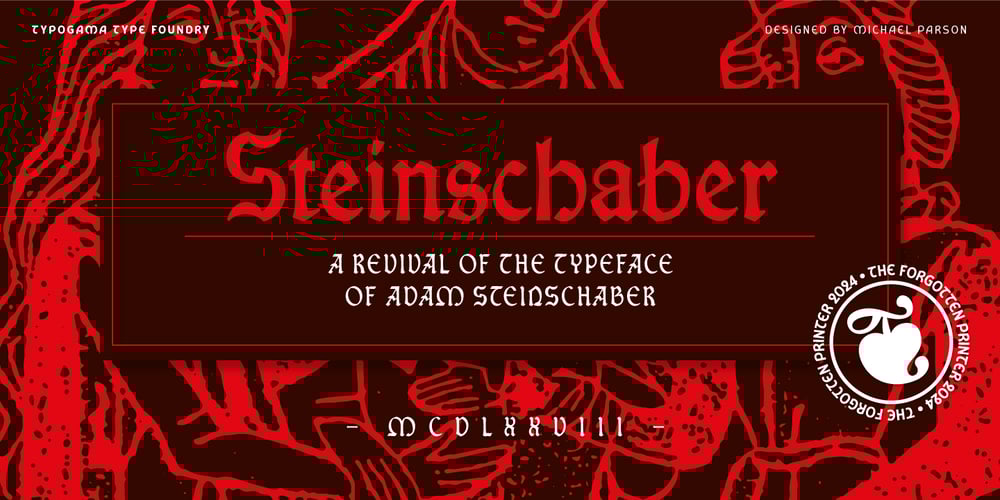 Steinschaber font