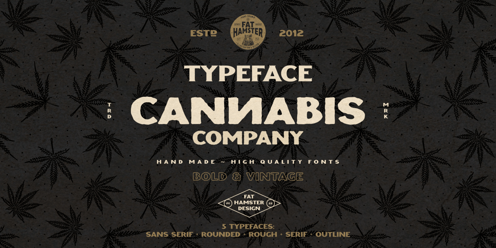 CANNABIS Company font
