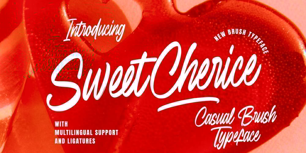Sweet Cherice font