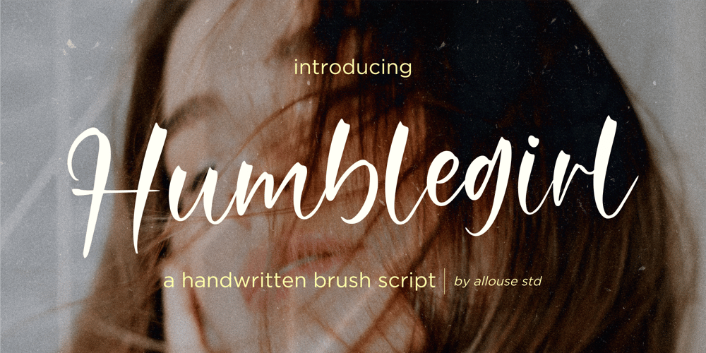 Humblegirl font