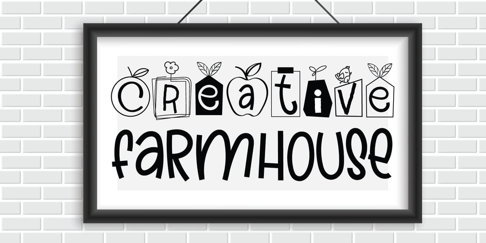 Creative Farmhouse font