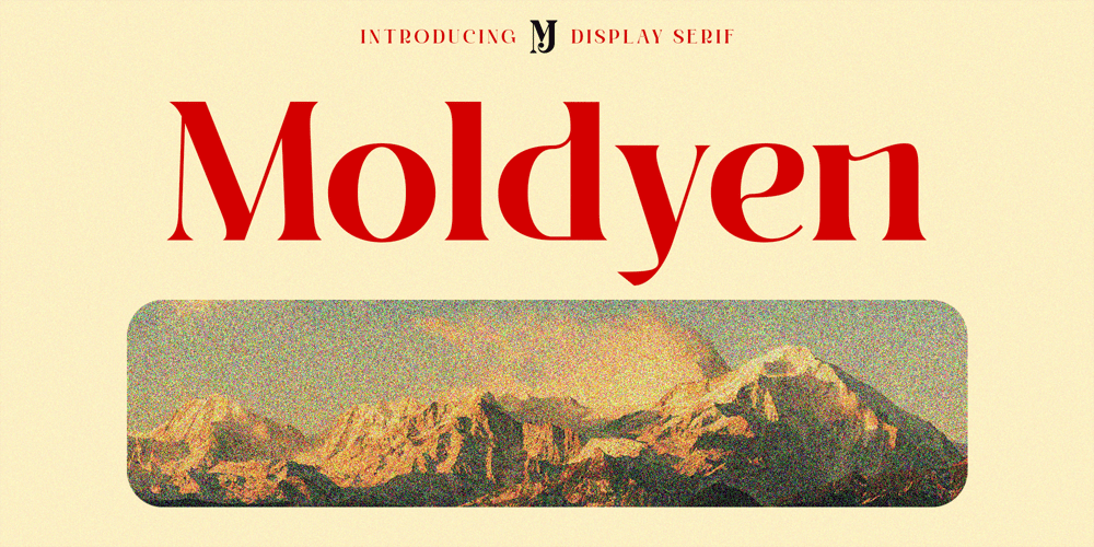 Moldyen font