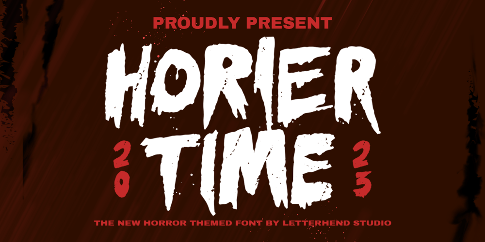 Horier Time font
